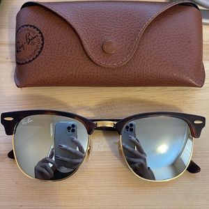 Authentic Rayban Clubmaster Sunglasses
